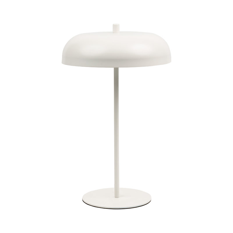 LED de lâmpada de mesa de metal vintage