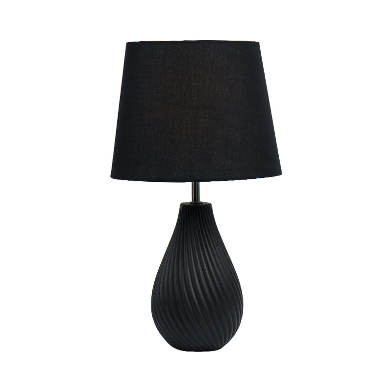 Lâmpada de mesa de cabeceira simples de casa simples