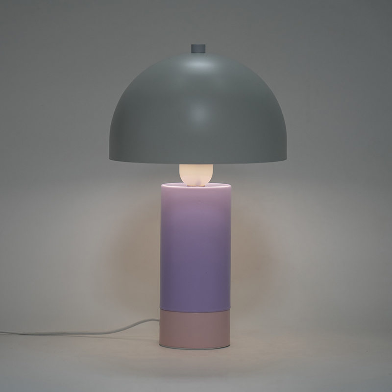 Lâmpada de led de mesa de macaron
