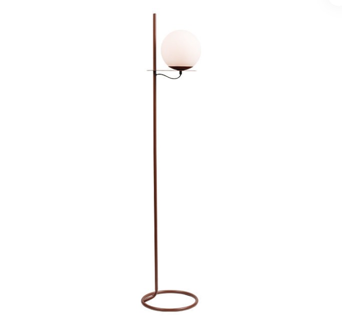 Esta lâmpada de piso de vidro de estilo japonês é adequado para uso a longo prazo? Protege os olhos?